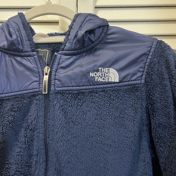 The North Face Navy Blue Zip-Up Fleece Jacket - Picture 4 of 9
